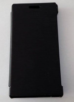 Кожен калъф FLIP COVER за Sony Xperia M2 D2303 S50h черен